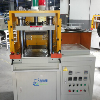 散熱管壓扁機(jī)，導(dǎo)熱管熱壓壓扁機(jī)，銅管熱壓壓扁機(jī)